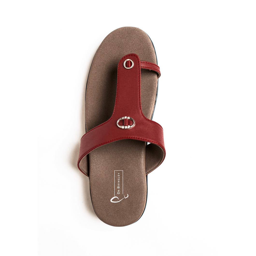 Layla Diabetic Womens Slippers Dr. Brinsley